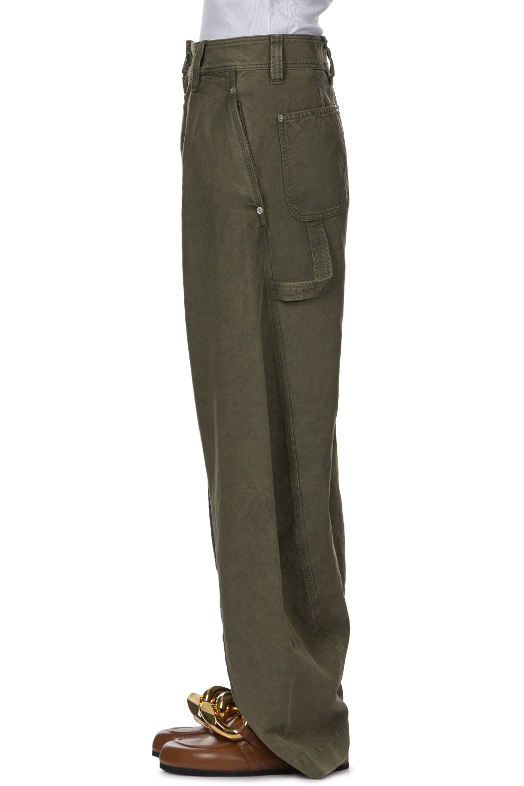 JW Anderson - Twisted Seam Trousers - Olive